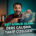 EŞİT AĞIRLIK ALANI DERS ÇALIŞMA TAKİP ÇİZELGESİ