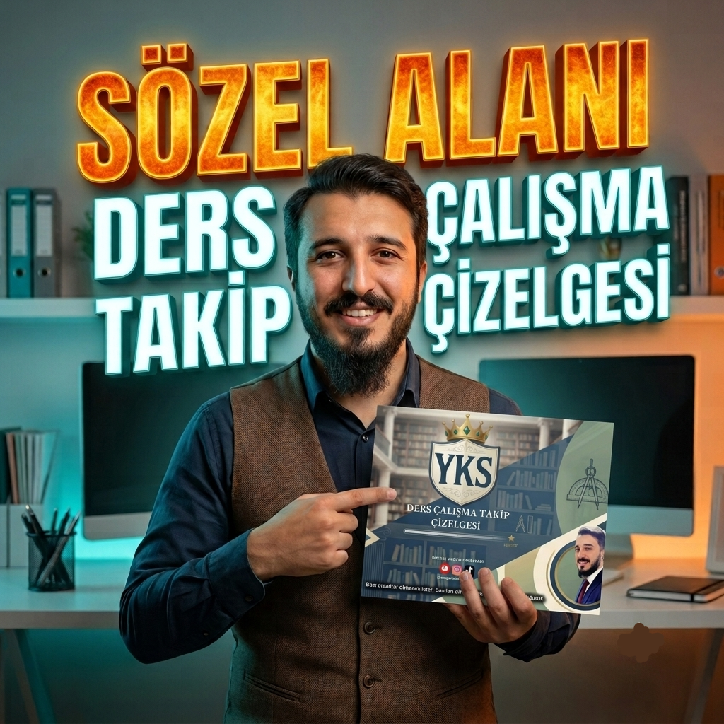 SÖZEL ALANI DERS ÇALIŞMA TAKİP ÇİZELGESİ
