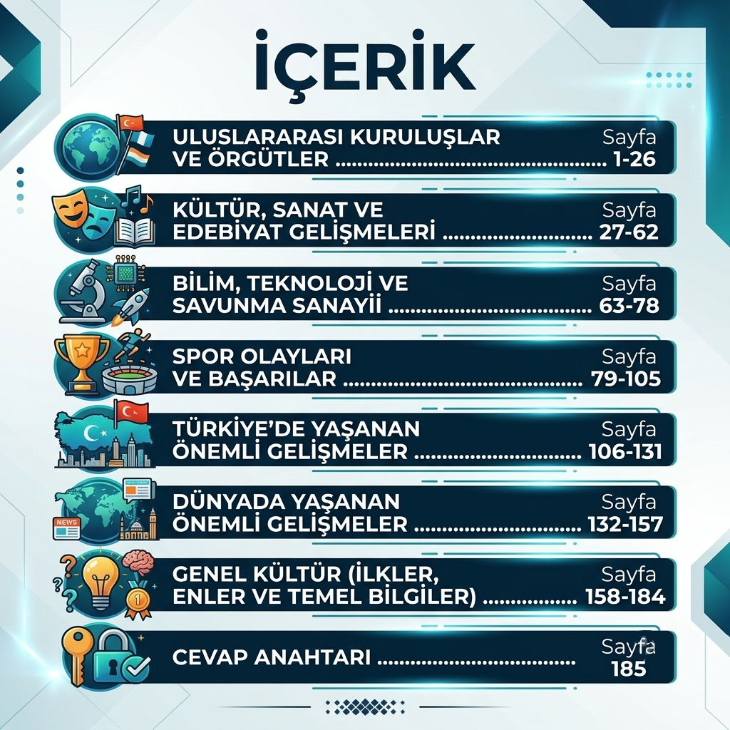 KPSS GÜNCEL SORU BANKASI